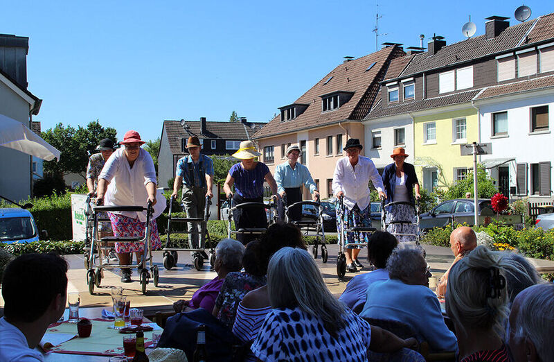 Menschen feiern 
