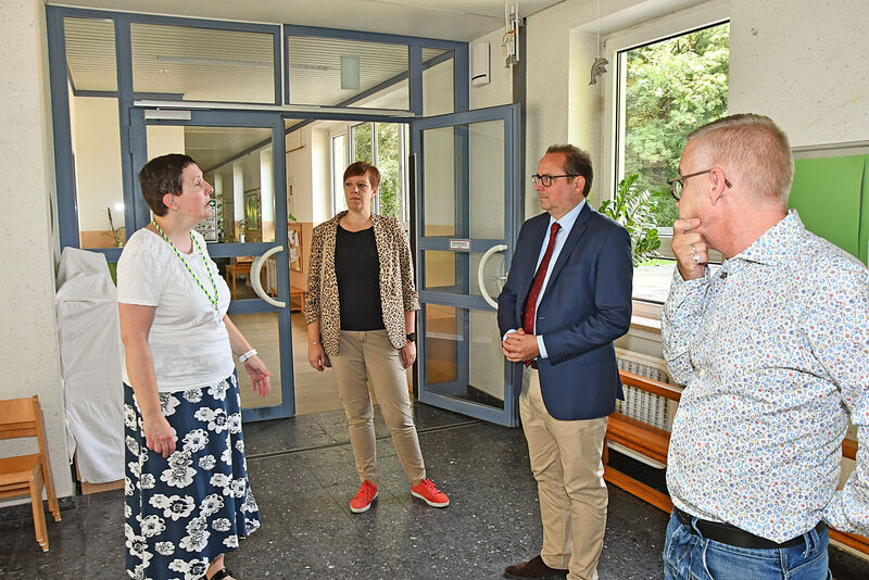 Oberbürgermeister Thomas Kufen beim Tag der offenen Tür der