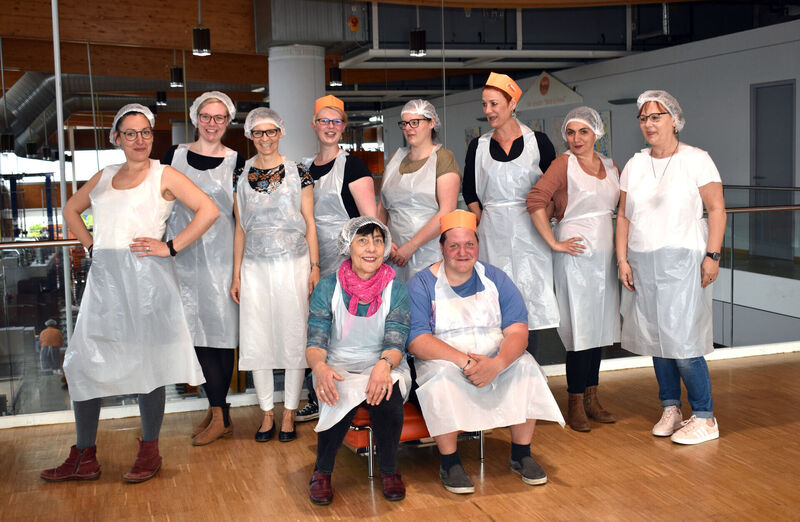 Plätzchen werden gebacken
